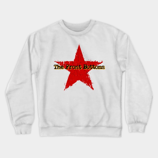 best vintage star The Front Bottoms Crewneck Sweatshirt by BerduaPodcast